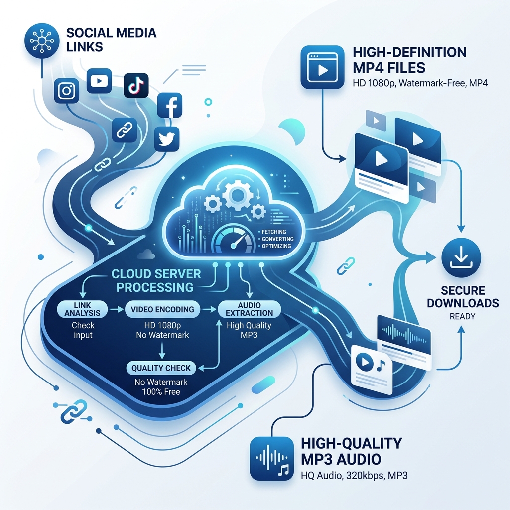 High-Speed Cloud Media Link Converter